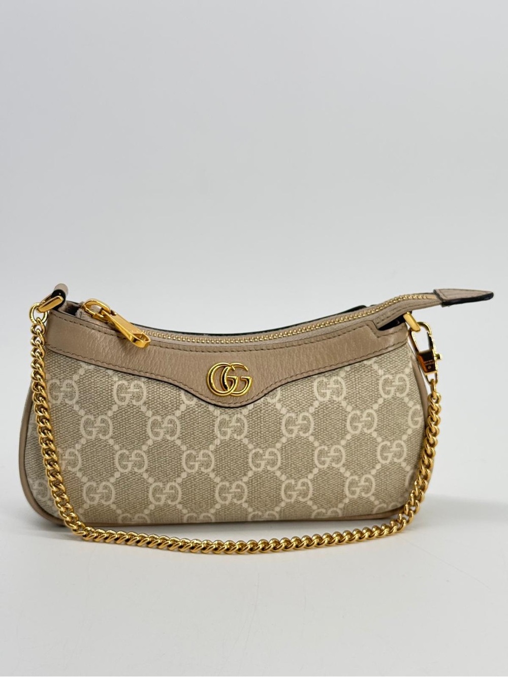 GUCCI Ophidia Mini GG Supreme Canvas Shoulder Bag